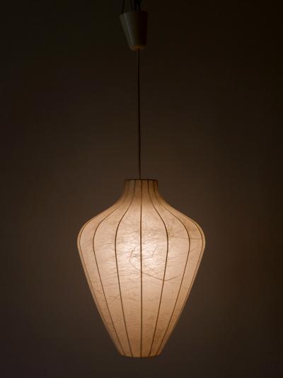  Goldkant Leuchten Rare Mid Century Modern Cocoon Pendant Lamp or Hanging Light by Goldkant 1960s