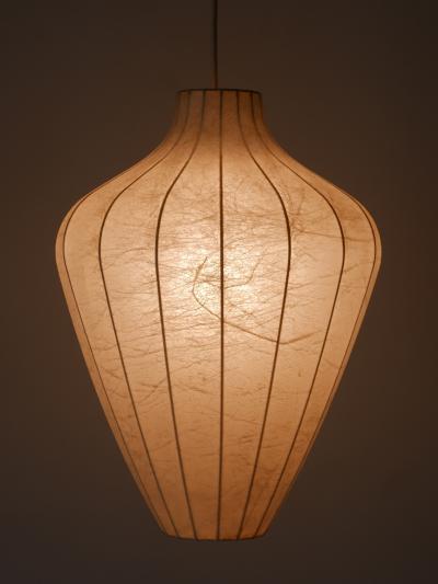  Goldkant Leuchten Rare Mid Century Modern Cocoon Pendant Lamp or Hanging Light by Goldkant 1960s