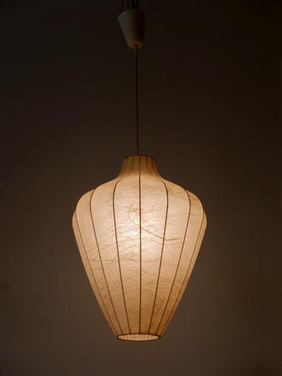  Goldkant Leuchten Rare Mid Century Modern Cocoon Pendant Lamp or Hanging Light by Goldkant 1960s