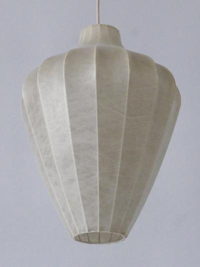  Goldkant Leuchten Rare Mid Century Modern Cocoon Pendant Lamp or Hanging Light by Goldkant 1960s