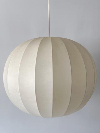 Goldkant Leuchten XL Mid Century Goldkant Cocoon Pendant Lamp or Hanging Light Germany 1960s