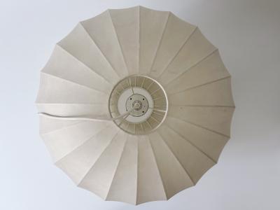 Goldkant Leuchten XL Mid Century Goldkant Cocoon Pendant Lamp or Hanging Light Germany 1960s