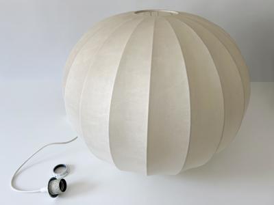 Goldkant Leuchten XL Mid Century Goldkant Cocoon Pendant Lamp or Hanging Light Germany 1960s