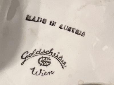  Goldscheider of Vienna ICONIC ART DECO NUDE FLAPPER CERAMIC LAMP BY GOLDSCHEIDER