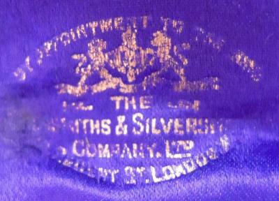  Goldsmiths and Silversmiths Company LTD Antique English Raj Era Elephant Palm Tree Place Card Holders 1913