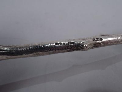 Gorham Manufacturing Co Antique Gorham Aesthetic Sterling Silver Olive Spoon with Pick