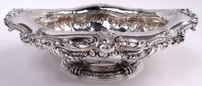  Gorham Manufacturing Co Antique Gorham American Edwardian Classical Lion Head Bowl 1900