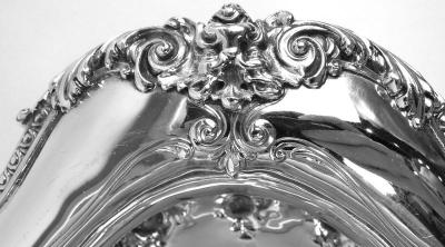  Gorham Manufacturing Co Antique Gorham American Edwardian Classical Lion Head Bowl 1900