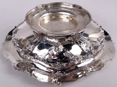  Gorham Manufacturing Co Antique Gorham American Edwardian Classical Lion Head Bowl 1900