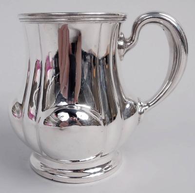  Gorham Manufacturing Co Antique Gorham American Edwardian Classical Sterling Silver Baby Cup