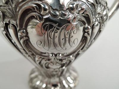  Gorham Manufacturing Co Antique Gorham Chantilly Grand Sterling Silver 3 Piece Coffee Set