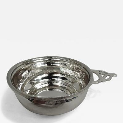  Gorham Manufacturing Co Antique Gorham Craftsman Hand Hammered Sterling Silver Porringer