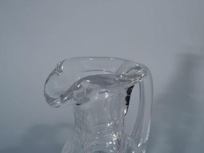  Gorham Manufacturing Co Antique Gorham Edwardian Sterling Silver Crystal Decanter