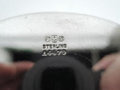  Gorham Manufacturing Co Antique Gorham Sterling Silver Baby Cereal Bowl on Plate 1911