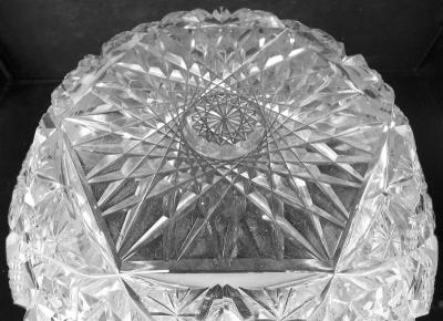  Gorham Manufacturing Co Antique Gorham Sterling Silver Brilliant Cut Glass Bowl 1903