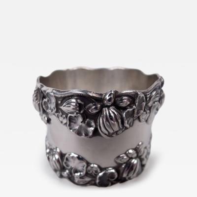  Gorham Manufacturing Co Antique Gorham Victorian Art Nouveau Sterling Silver Napkin Ring