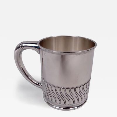  Gorham Manufacturing Co Antique Gorham Victorian Classical Sterling Silver Baby Cup 1885
