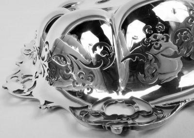  Gorham Manufacturing Co Antique Gorham Victorian Classical Sterling Silver Bowl 1899