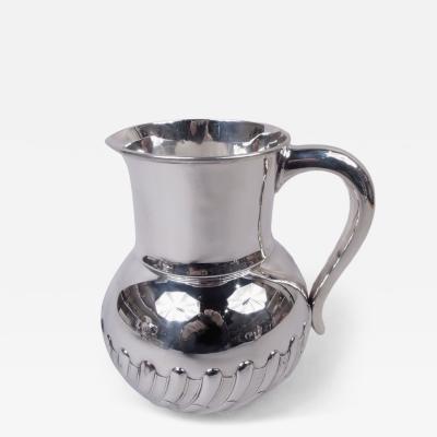  Gorham Manufacturing Co Antique Gorham Victorian Classical Sterling Silver Water Pitcher 1887