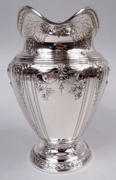  Gorham Manufacturing Co Antique Gorham Water Pitcher in Desirable Maintenon Pattern 1929