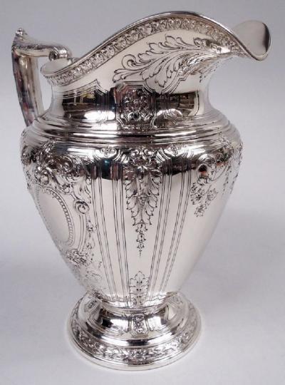  Gorham Manufacturing Co Antique Gorham Water Pitcher in Desirable Maintenon Pattern 1929