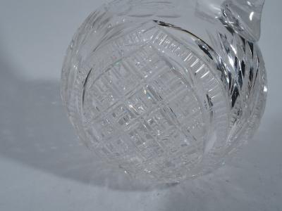  Gorham Manufacturing Co Gorham American Brilliant Cut Glass and Sterling Silver Decanter