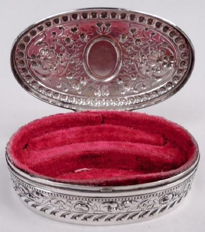  Gorham Manufacturing Co Gorham American Victorian Classical Sterling Silver Jewelry Box 1897