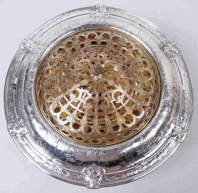  Gorham Manufacturing Co Gorham Florenz Sterling Silver Centerpiece Flower Bowl 1924