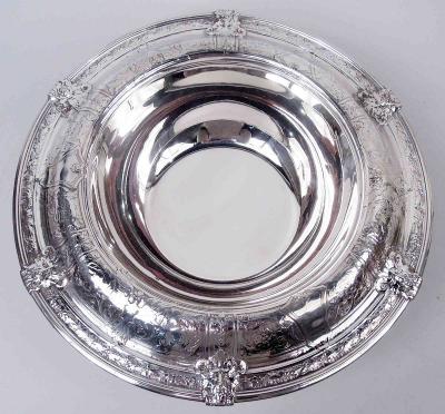  Gorham Manufacturing Co Gorham Florenz Sterling Silver Centerpiece Flower Bowl 1924