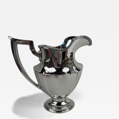  Gorham Manufacturing Co Gorham Plymouth Sterling Silver Water Pitcher 1909