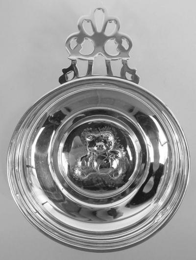  Gorham Manufacturing Co Gorham Sterling Silver Teddy Bear Porringer