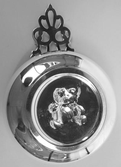  Gorham Manufacturing Co Gorham Sterling Silver Teddy Bear Porringer