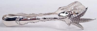  Gorham Manufacturing Co Gorham Strasbourg Sterling Silver Ice Tongs