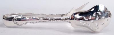  Gorham Manufacturing Co Gorham Strasbourg Sterling Silver Ice Tongs