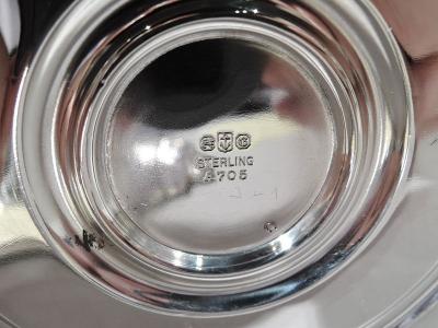  Gorham Manufacturing Co Pair of American Edwardian Sterling Silver Candlesticks by Gorham