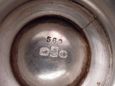  Gorham Manufacturing Co Pair of Antique Gorham American Classical Silver Ewers C 1860