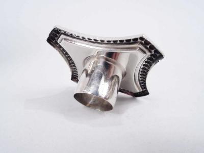  Gorham Manufacturing Co Pair of Antique Gorham Edwardian Classical Column Candlesticks