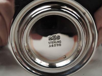  Gorham Manufacturing Co Pair of Gorham Edwardian Modern Classical Sterling Silver Candlesticks