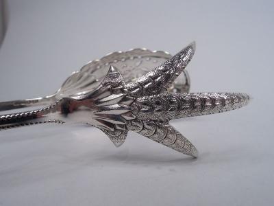  Gorham Manufacturing Co Pair of Gorham Lancaster Sterling Silver Ice Tongs