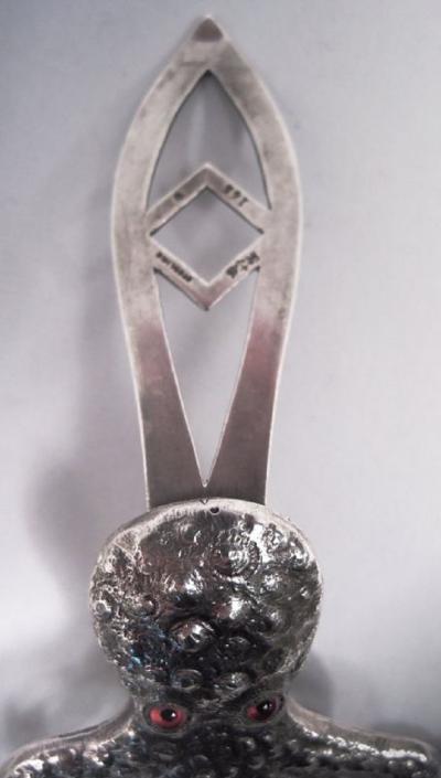 Gorham Manufacturing Co Rare Gorham Victorian Sterling Silver Octopus Chatelaine 1887