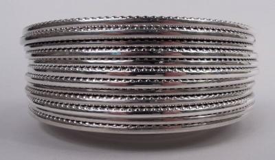  Gorham Manufacturing Co Set of 12 Gorham Kensington Sterling Silver Bread Butter Plates