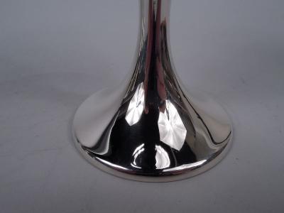  Gorham Manufacturing Co Set of 8 Gorham Sterling Silver Goblets in Desirable Puritan Pattern