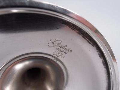  Gorham Manufacturing Co Set of 8 Gorham Sterling Silver Goblets in Desirable Puritan Pattern