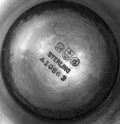  Gorham Manufacturing Co Sumptuous Gorham Edwardian Classical Sterling Silver 27 Inch Vase