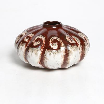  Gouda Dutch Art Deco Ceramic Vase by Gouda Plateelbakkerij 1930