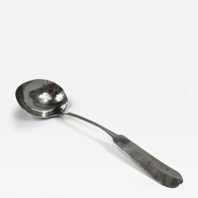  Gould Ward Antique Baltimore Federal Classical Silver Ladle by Gould Ward