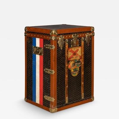 20th Century Vintage Goyard Wardrobe Trunk, French, circa 1930