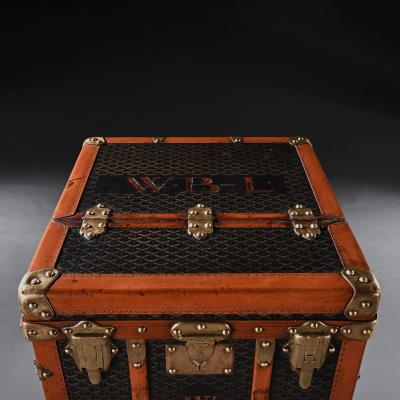 Goyard Goyard Trunk A Rare Early 20th Century Steamer or Wardrobe Trunk