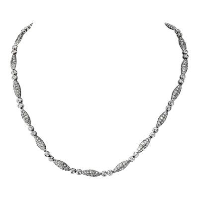  Graff Graff 18K White Gold 15 75cttw Diamond Necklace