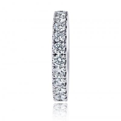  Graff Graff Platinum 2 00cttw Round Diamond 3 5mm Wide Eternity Band